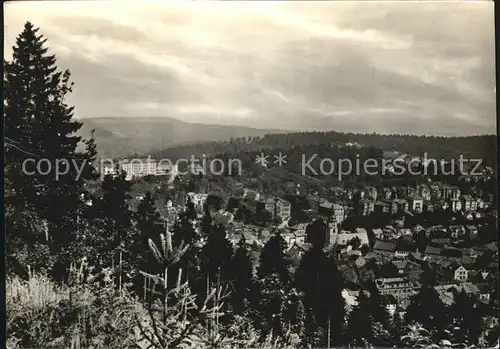 Friedrichsroda Blick vom Gottlob Kat. Friedrichsroda