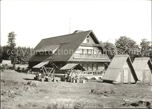 Friedrichsroda Heuberghaus am Rennsteig Kat. Friedrichsroda