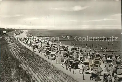 Zingst Ostseebad Strandpartie Kat. Zingst Darss