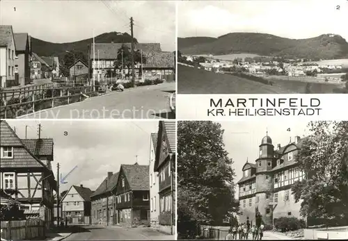 Martinfeld Insel Burg Gleichenstein Dorfstrasse Jugendherberge Rudi Schwarz Kat. Schimberg