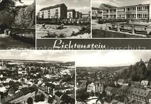 Lichtenstein Hohenstein Ernstthal Orts und Teilansichten Kat. Hohenstein Ernstthal