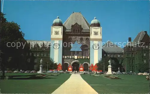 Toronto Canada Ontario Provincial Parliament Buildings Kat. Ontario