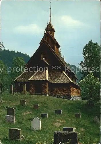 Telemarken Eidsborg Stavkirke Kat. Norwegen