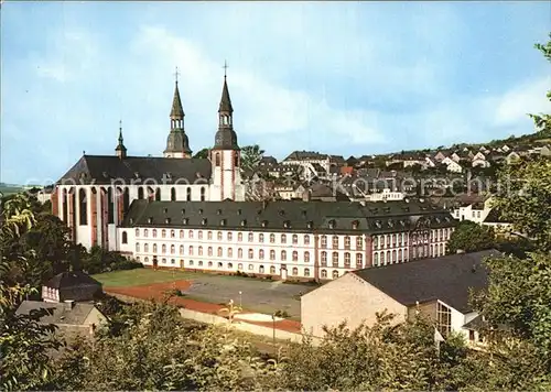 Pruem Eifel Basilika mit Abtei Kat. Pruem