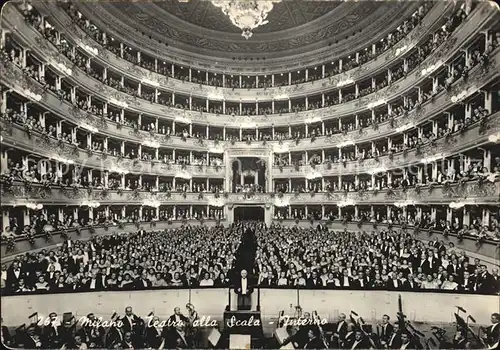 Milano Teatro alla Scala Interno Kat. Italien