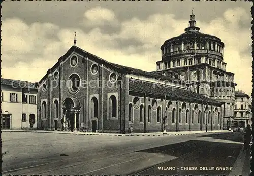 Milano Chiesa delle Grazie Kat. Italien