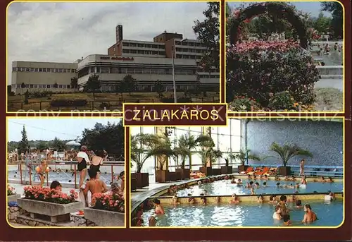 Zalakaros Hotel Freibad Hallenbad Kat. Ungarn