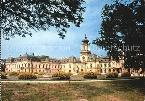 Keszthely Kastely Schloss Kat. Balaton Plattensee