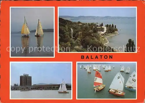 Balaton Plattensee Segeln Panorama Hotel Kat. Ungarn