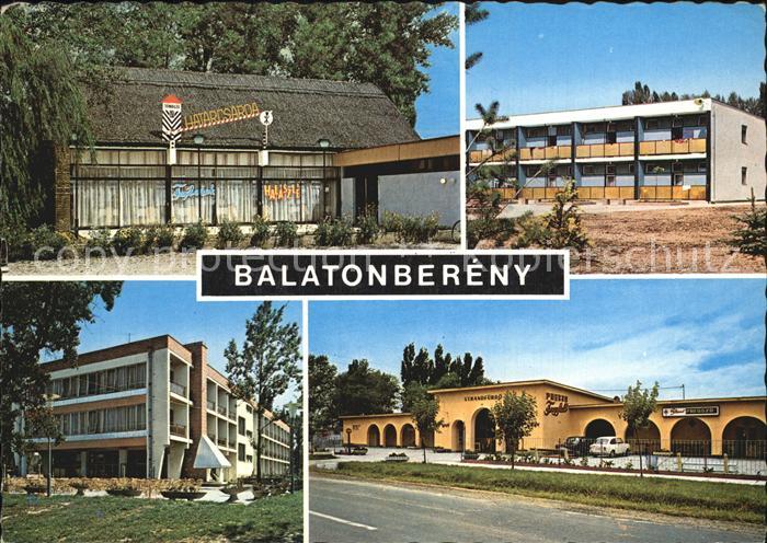 Balatonbereny Hotel Restaurant Urlaubsort Plattensee Kat Ungarn