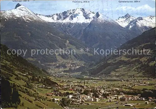 Bad Hofgastein Panorama mit Hohen Tauern Kat. Bad Hofgastein