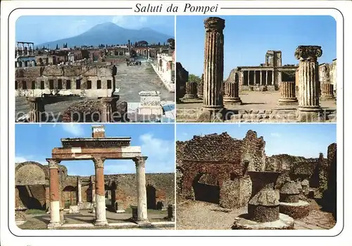 Pompei Antike Staette Ruinen