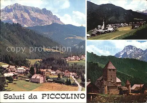 Piccolino Teilansichten Kirche Alpen