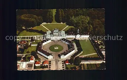 Fredensborg Fliegeraufnahme Schloss Kat. Daenemark