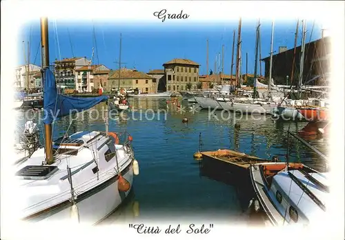 Grado Hafen Kat. Italien