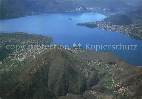 Lago Maggiore Fliegeraufnahme Kat. Italien