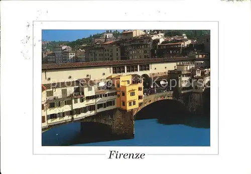 Firenze Toscana ponte Vecchio Kat. Firenze