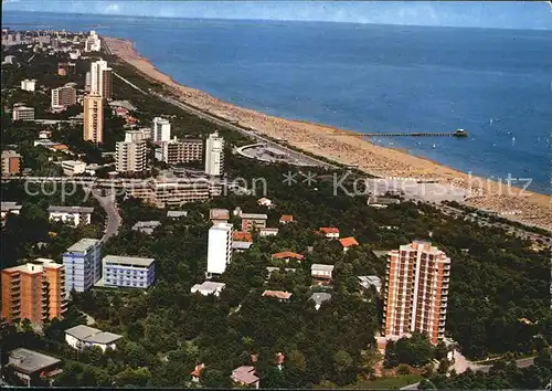 Lignano Pineta Fliegeraufnahme Strand Kat. Lignano