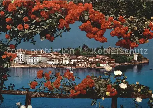 Isola Bella Fliegeraufnahme Kat. Lago Maggiore