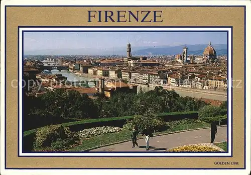 Firenze Toscana Panorama Kat. Firenze