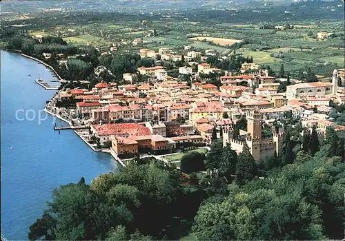 Lazise Lago di Garda Fliegeraufnahme Kat. Lazise