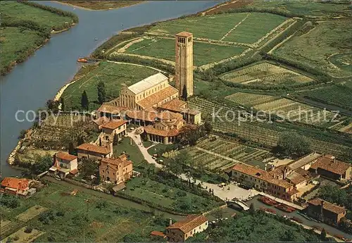 Torcello Fliegeraufnahme Kat. Insel Laguna Morta