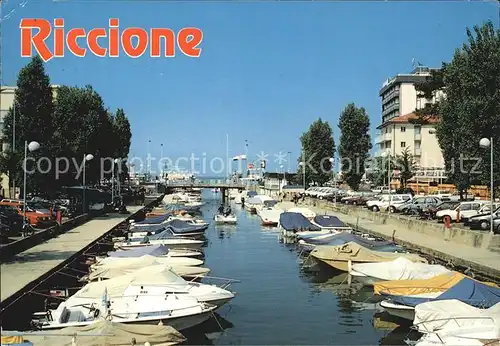 Riccione Canal Hafen