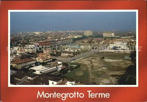 Montegrotto Terme Veduta panoramica con le terme Romane Kat. 
