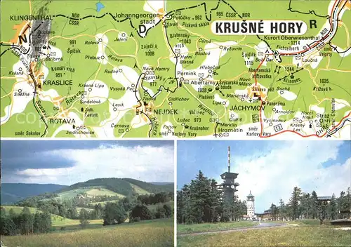 Krusne Hory Bublava Klinovec Kat. Tschechische Republik
