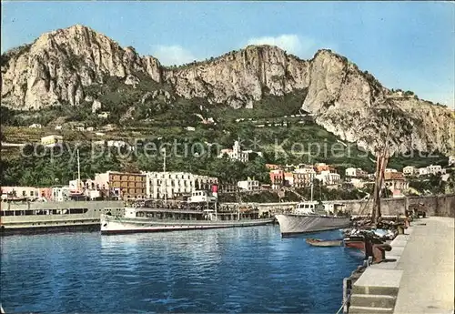 Capri Il porto Marina Grande Kat. Golfo di Napoli