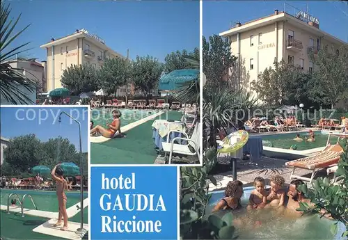 Riccione Hotel Gaudia Swimmingpool Kinderbecken