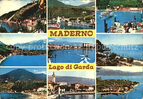 Maderno Lago di Garda Teilansichten Kat. Italien