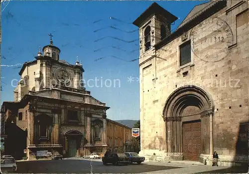 Aquila TI Piazza San Marco Chiesa di San Agostino Kat. Aquila