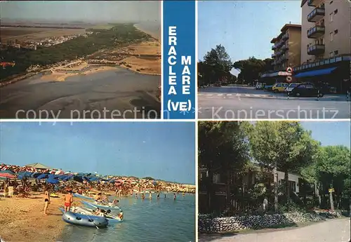 Eraclea Mare Strand Dorfpartien