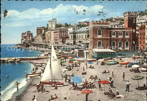 Pegli Spiaggia e Hotel Miramare Kat. Genua Genova