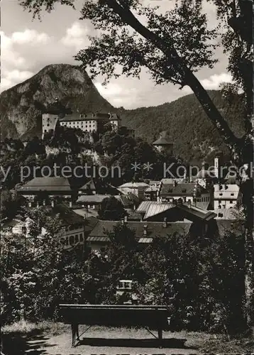 Kufstein Tirol Blick auf Festung und Pendling Kat. Kufstein