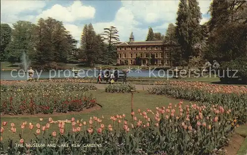 Kew Gardens London Museum and Lake Kat. United Kingdom