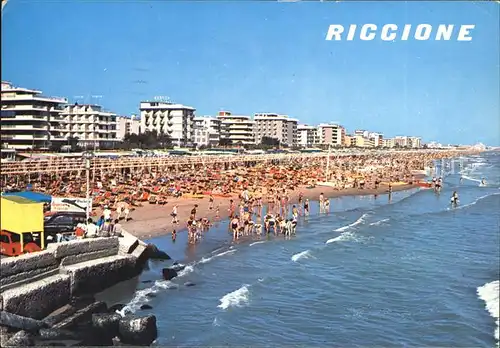 Riccione Strnad und Hotels