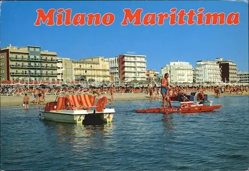 Milano Marittima Spiaggia e alberghi Kat. Cervia