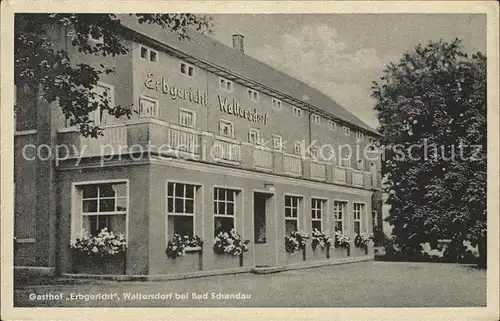 Waltersdorf Bad Schandau Gasthof Erbgericht Kat. Bad Schandau