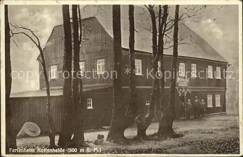 Kottenheide Ferienheim Kat. Schoeneck Vogtland