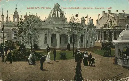 Exhibition Franco British London 1908 Louis XV Pavilion  Kat. Expositions