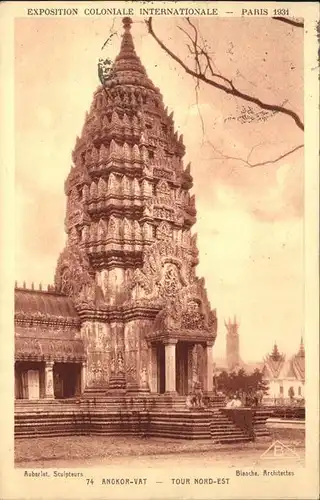 Exposition Coloniale Paris 1931 Angkor Vat Kat. Expositions