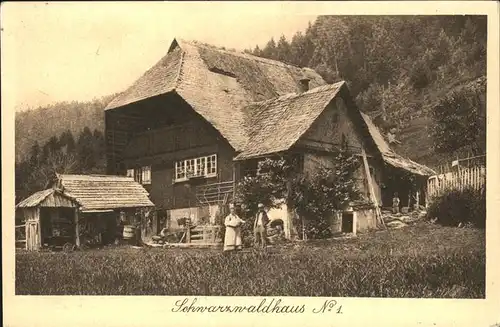 Verlag Elchlepp Nr. 1 Schwarzwaldhaus  Kat. Verlage