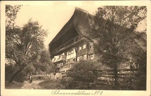 Verlag Elchlepp Nr. 8 Schwarzwaldhaus  Kat. Verlage