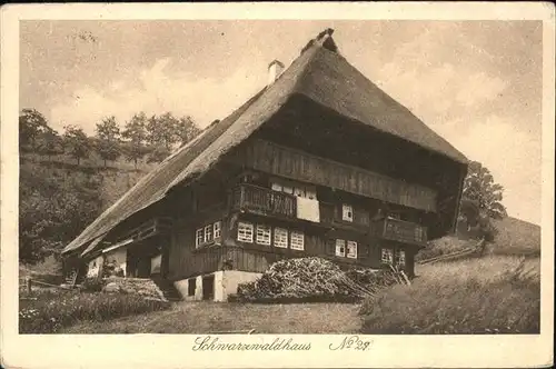 Verlag Elchlepp Nr. 27 Schwarzwaldhaus  Kat. Verlage