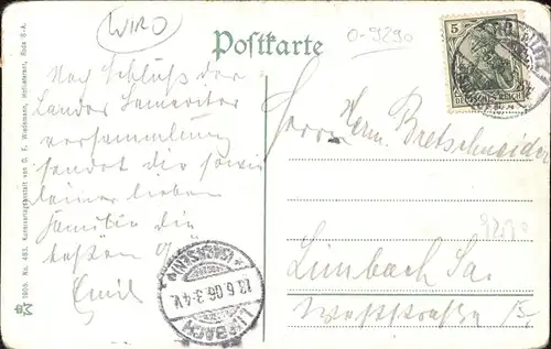 Verlag WIRO Wiedemann Nr. 483 Rochlitz Bastei Kat. Verlage