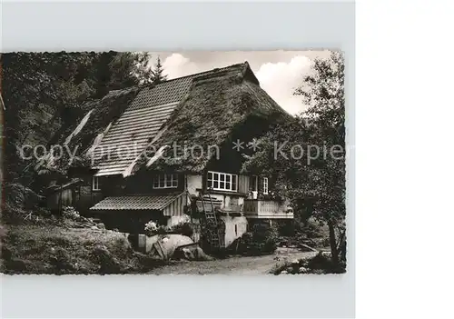 Schwarzwald Schwarzwaldhaus im Harmersbachtal Kat. Regionales