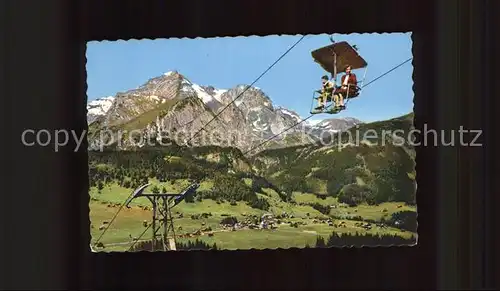 Sessellift Wildhaus Schafberg Kat. Bahnen