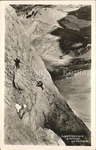 Foto Huber H. Nr. 139 Zugspitze Hoellental  Kat. Fotografie